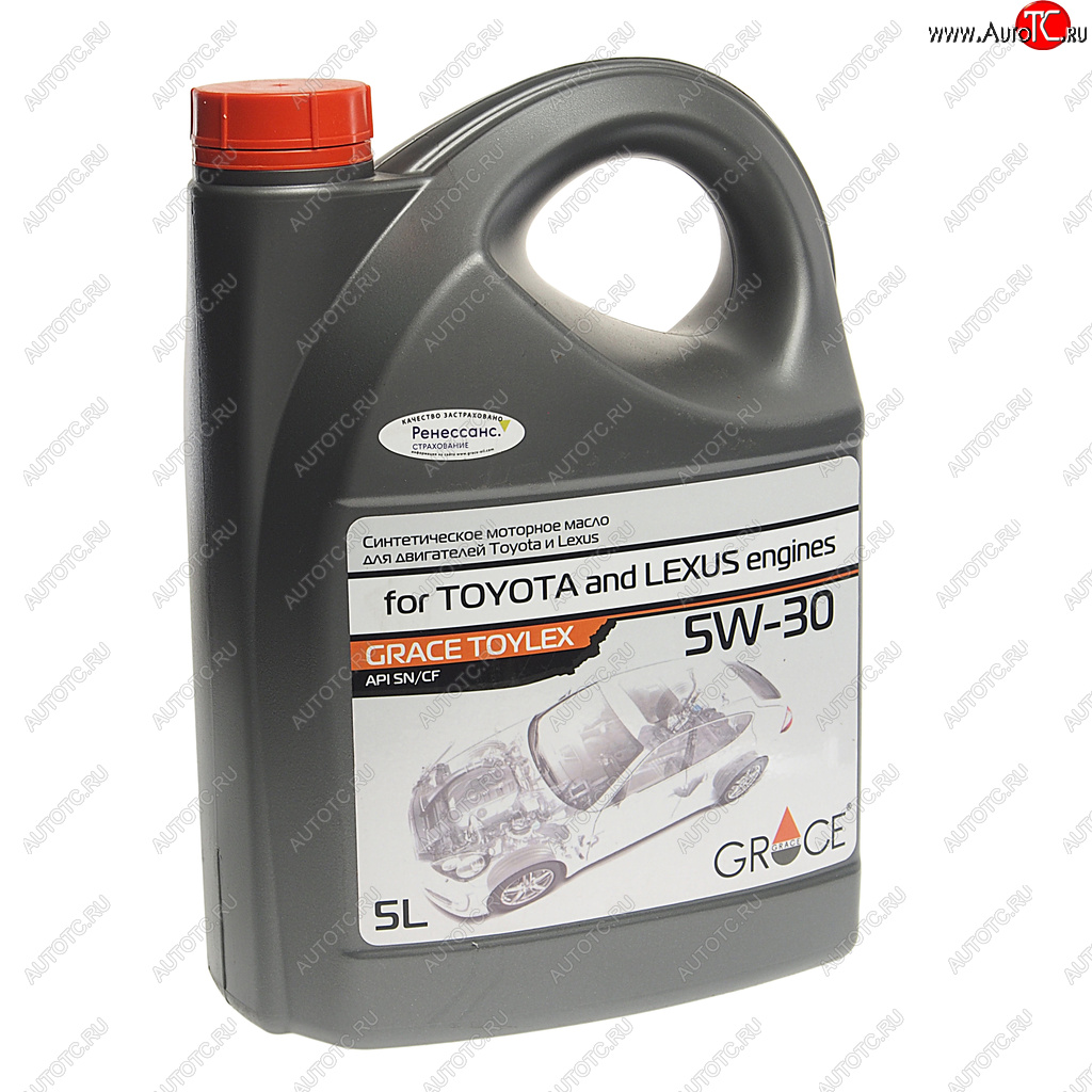 Масло моторное для TOYOTA LEXUS Toylex 5W30 синт.5л GRACE GRACE 4603728818542 4603728818542