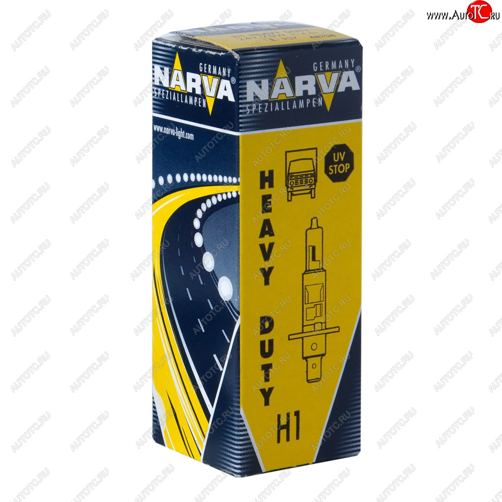 Лампа 24V H1 70W P14.5s Heavy Duty NARVA 487083000