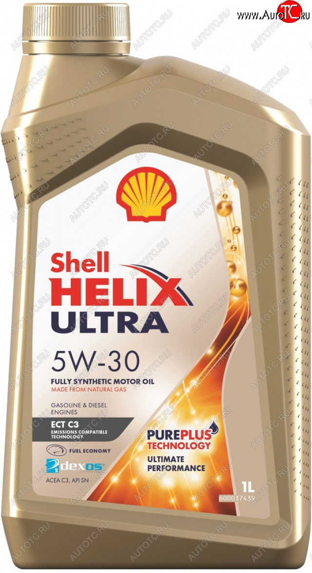 Масло моторное HELIX ULTRA ECT 5W30 C3SN синт.1л SHELL 550046369