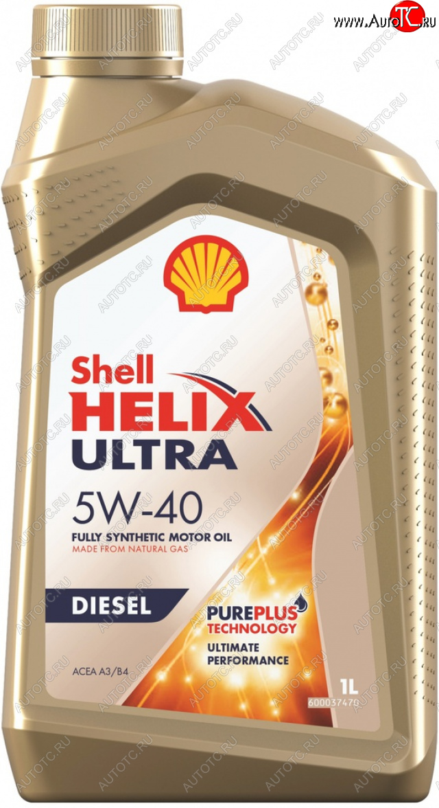 Масло дизельное HELIX DIESEL ULTRA 5W40 синт.1л SHELL SHELL 550046380 550046380