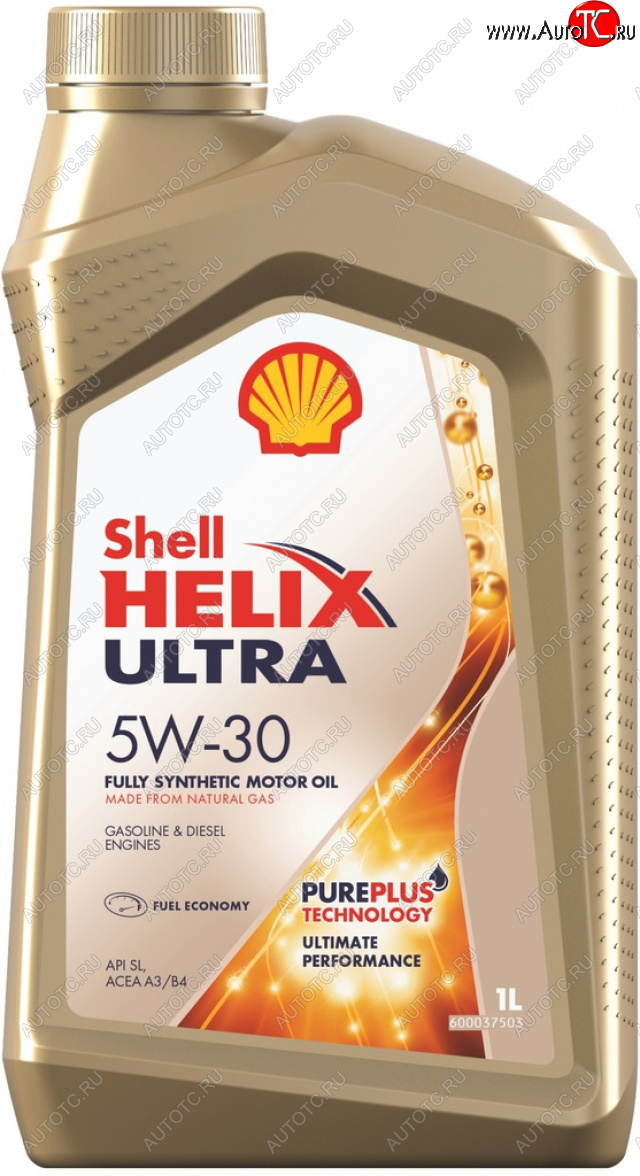 Масло моторное HELIX ULTRA 5W30 A3B4SN синт.1л SHELL 550046383