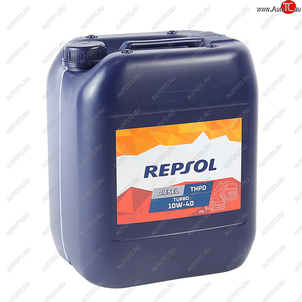 Масло дизельное DIESEL TURBO THPD 10W40 псинт.20л REPSOL 6419r