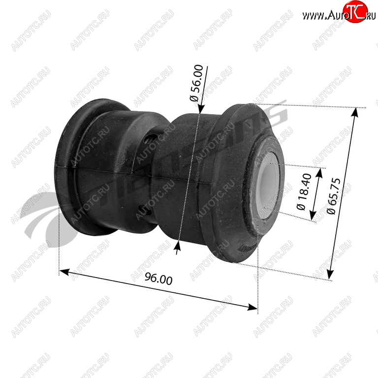 Сайлентблок MERCEDES рессоры (19x56x96) MANSONS 700.205