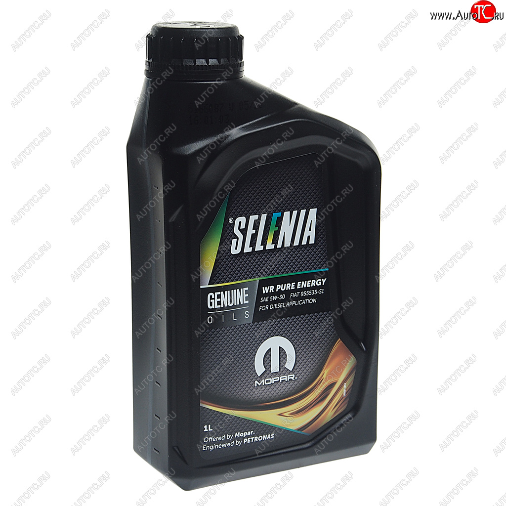 Масло моторное WR PURE ENERGY 5W30 синт.1л SELENIA PETRONAS 70205ef8eu