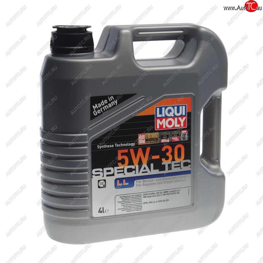 Масло моторное SPECIAL TEC LL 5W30 синт.4л LIQUI MOLY 7654