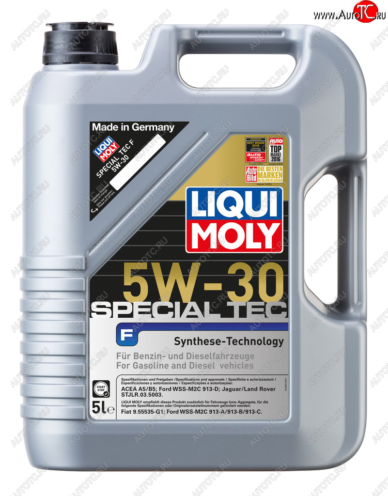 Масло моторное SPECIAL TEC F A5B5 5W30 синт.5л LIQUI MOLY 8064