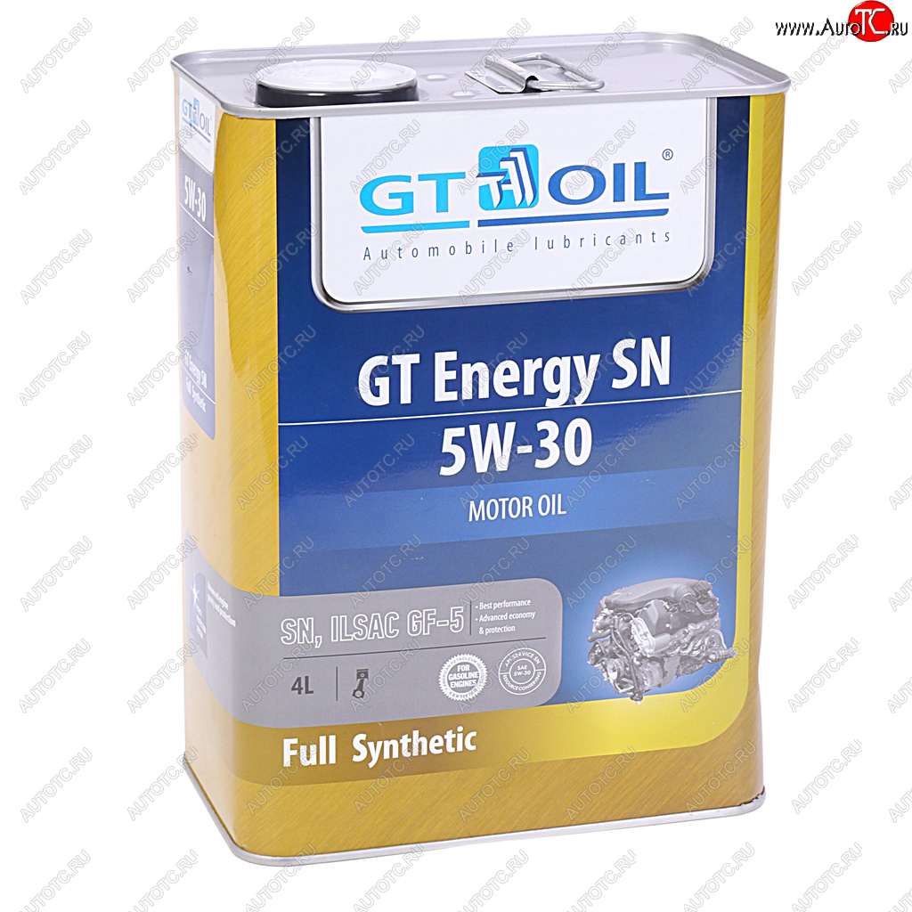 Масло моторное GT ENERGY SN 5W30 синт.4л GT OIL 8809059407257