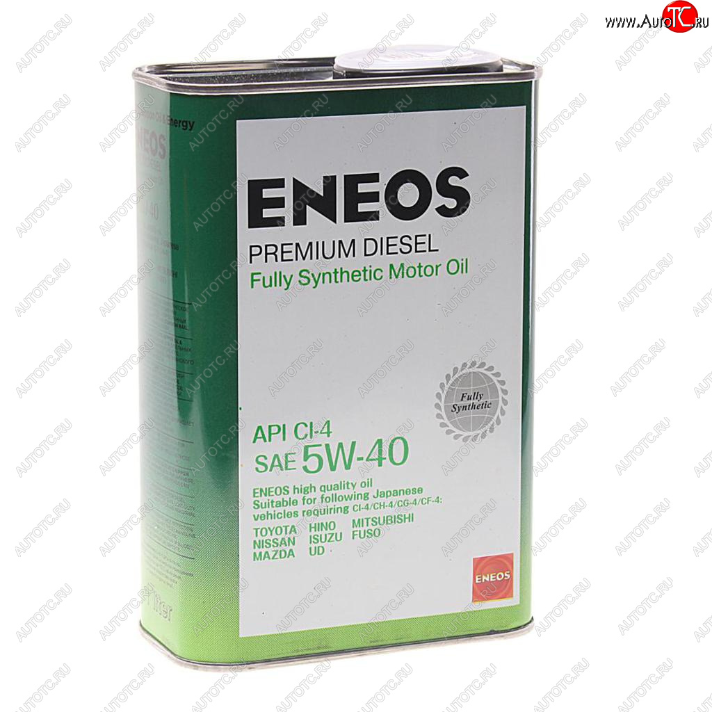 Масло дизельное Premium DIESEL CI-4 5W40 синт.1л ENEOS 8809478943091