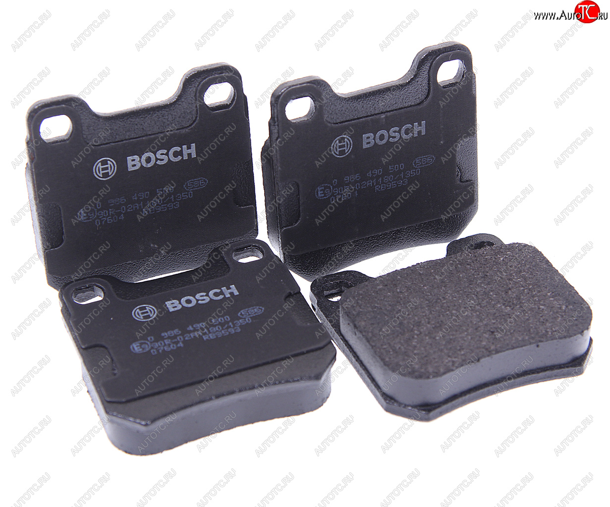 Колодки тормозные OPEL Omega A,Vectra B задние (4шт.) BOSCH BOSCH 0986490500 0986490500