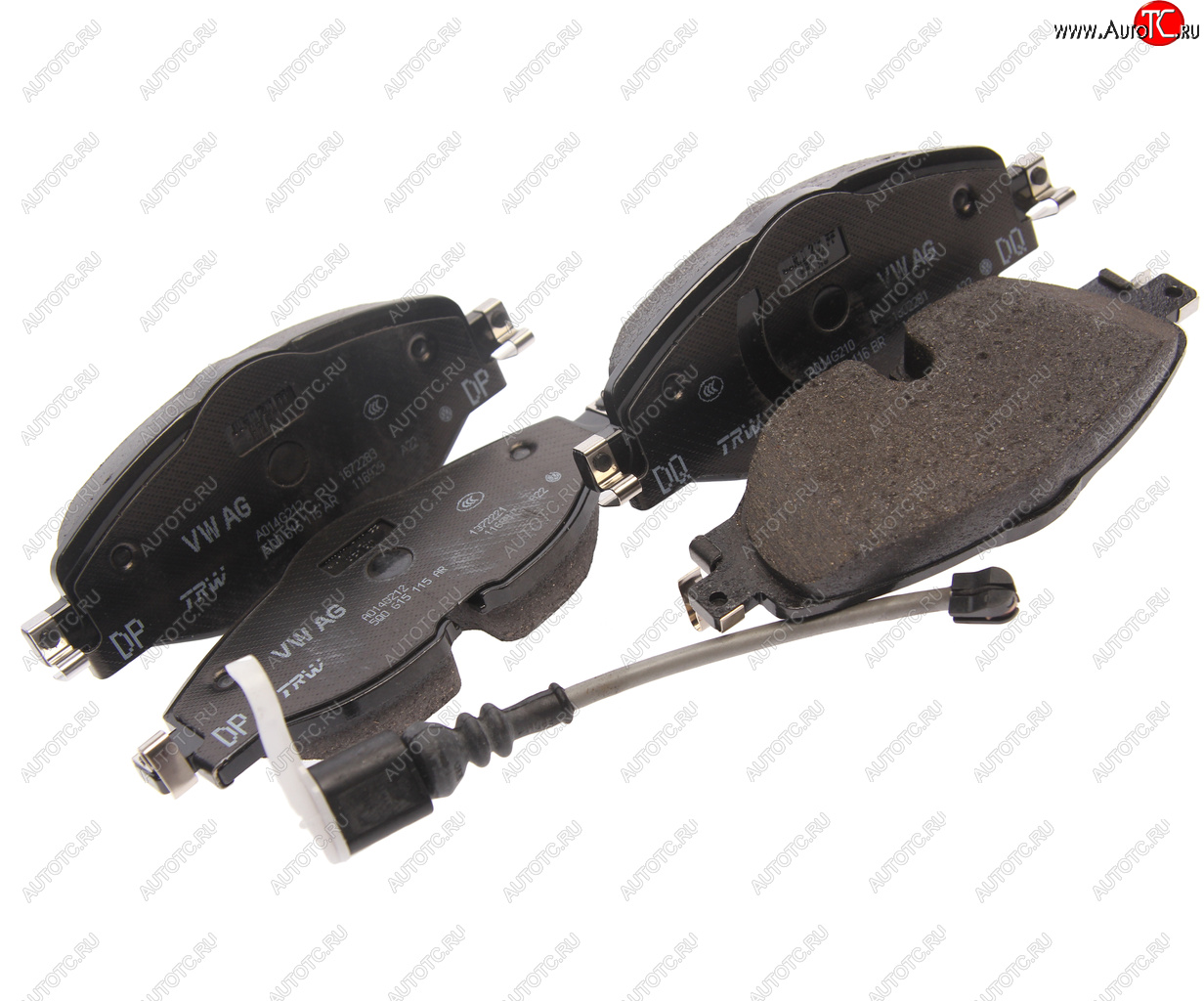 Колодки тормозные VW Golf (13-) AUDI A3 (13-) передние (4шт.) OE 8v0698151s