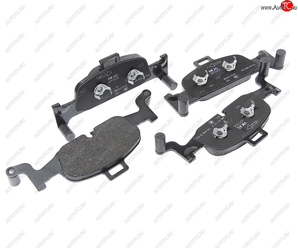 Колодки тормозные AUDI Q5 (16-) передние (4шт.) OE 8w0698151bb