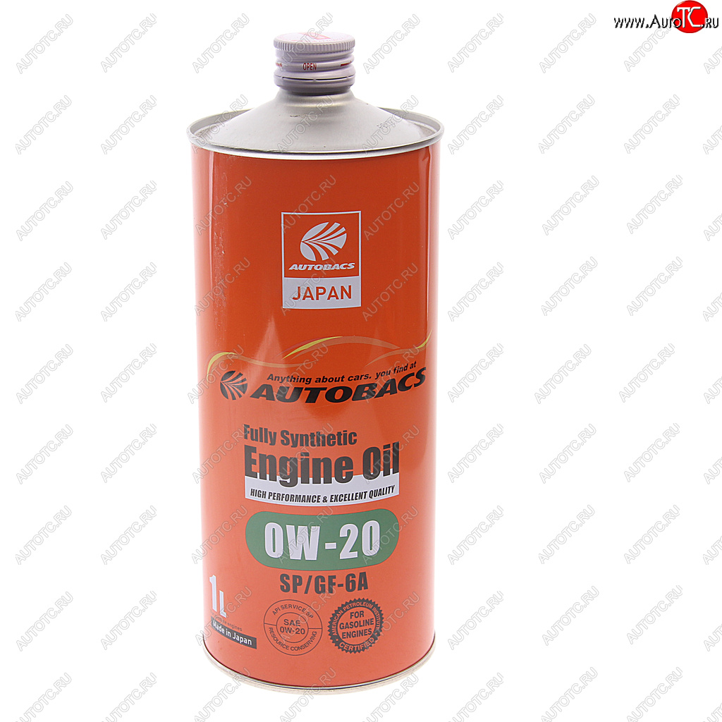 Масло моторное ENGINE OIL 0W20 синт.1л Япония AUTOBACS a00032229