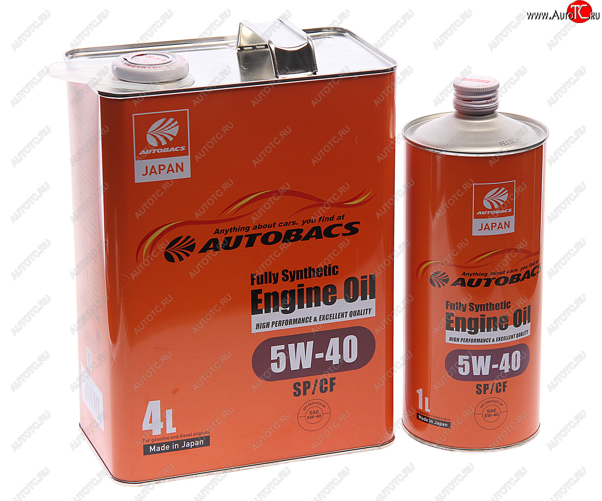 Масло моторное ENGINE OIL 5W40 синт.4л+1л Япония AUTOBACS AUTOBACS a00032242-401 a00032242-401