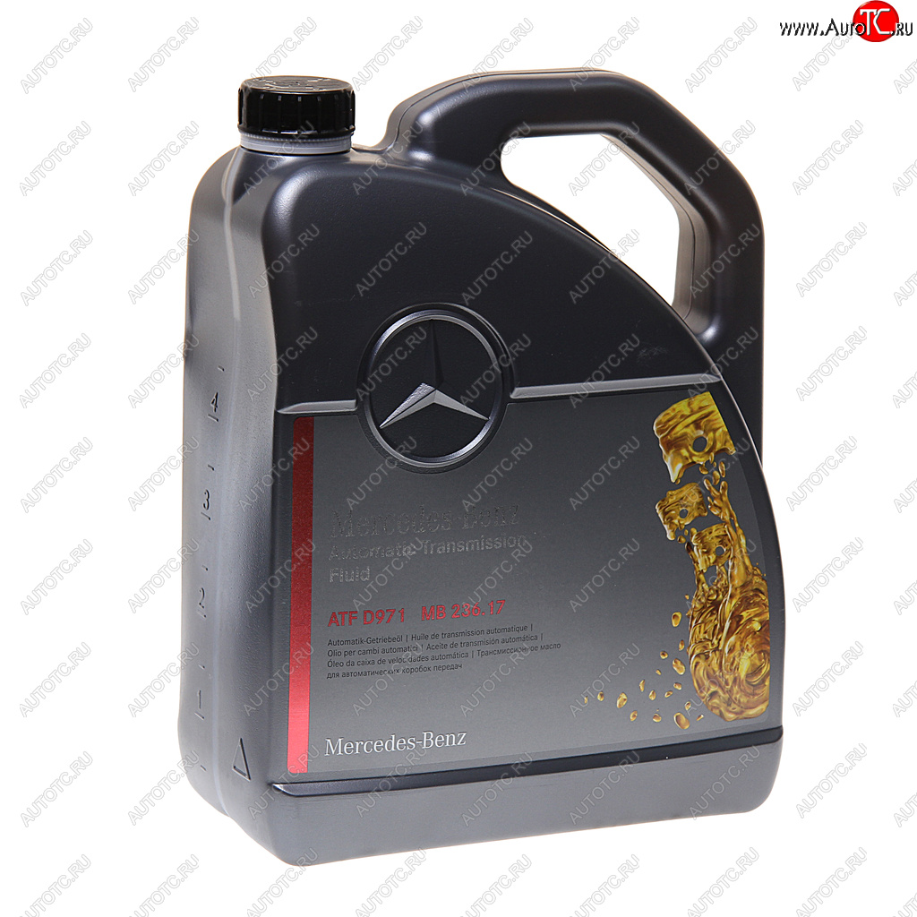 Масло трансмиссионное MERCEDES ATF 5л для АКПП (спецификация 236.17) OE MERCEDES a002989060313 a002989060313