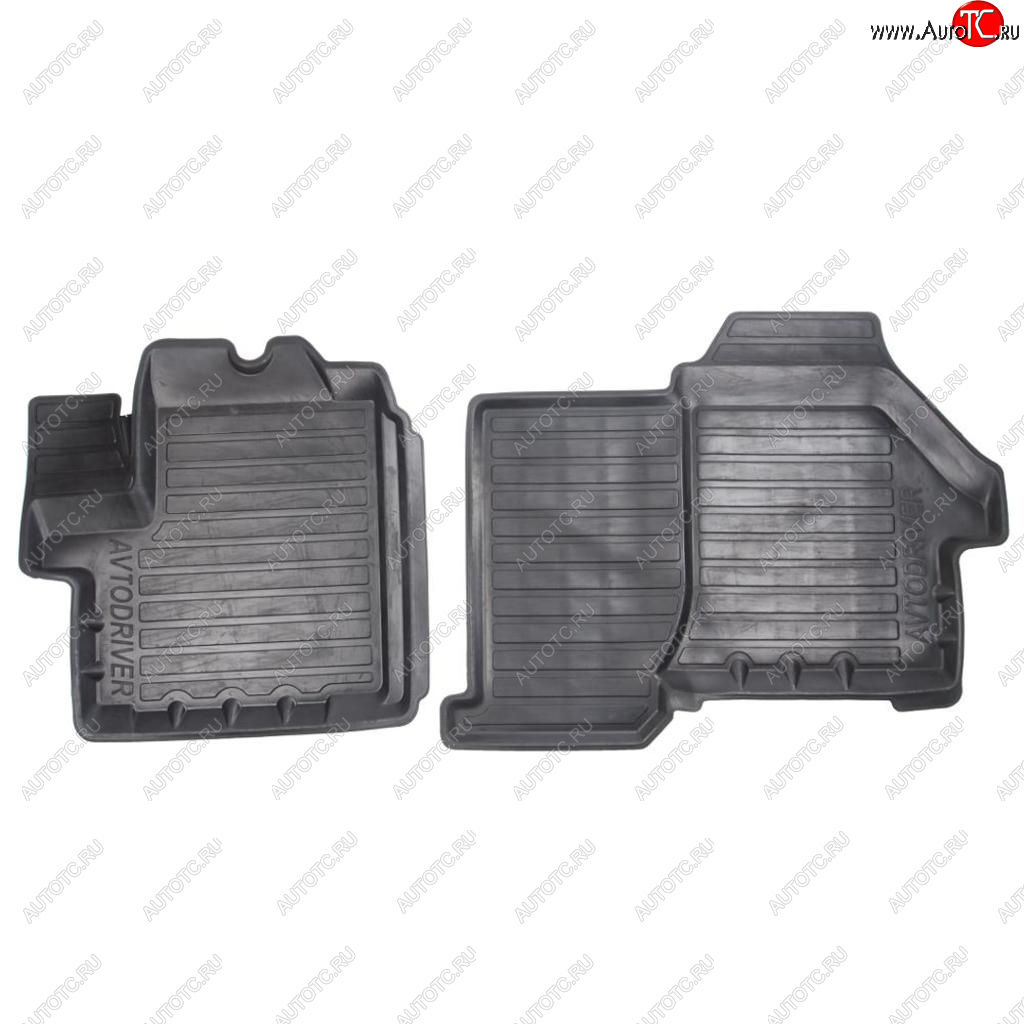 Коврик салона CITROEN Jumper (12-) резина черный (2 предм.) AVTODRIVER adravg045