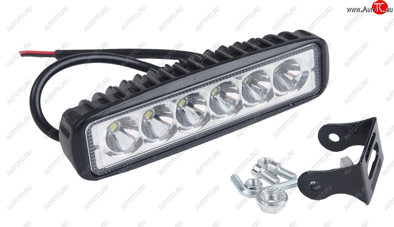 Фара рабочего света 155х70х40мм E-18W 6LED (направленный свет) AVTOELECTRICA ae18rt-6led-drl-hc ае