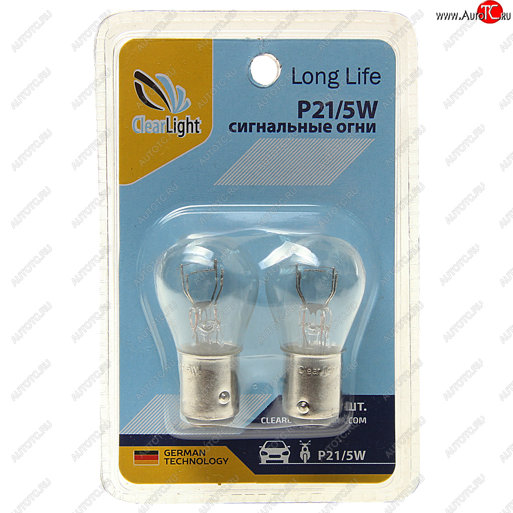 Лампа 12V P215W BAY15d блистер (2шт.) CLEARLIGHT cl-p215w-12v 2b