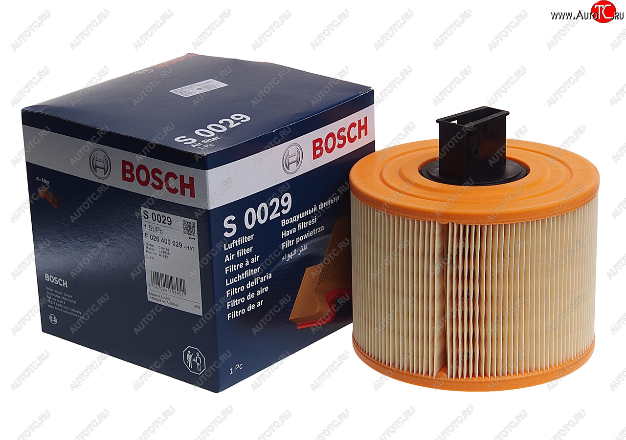 Фильтр воздушный BMW 1 (E81,E87),3 (E90),X1 (E84) (2.5-3.3) (дв.N51,N52,N53) BOSCH BOSCH f026400029 f026400029