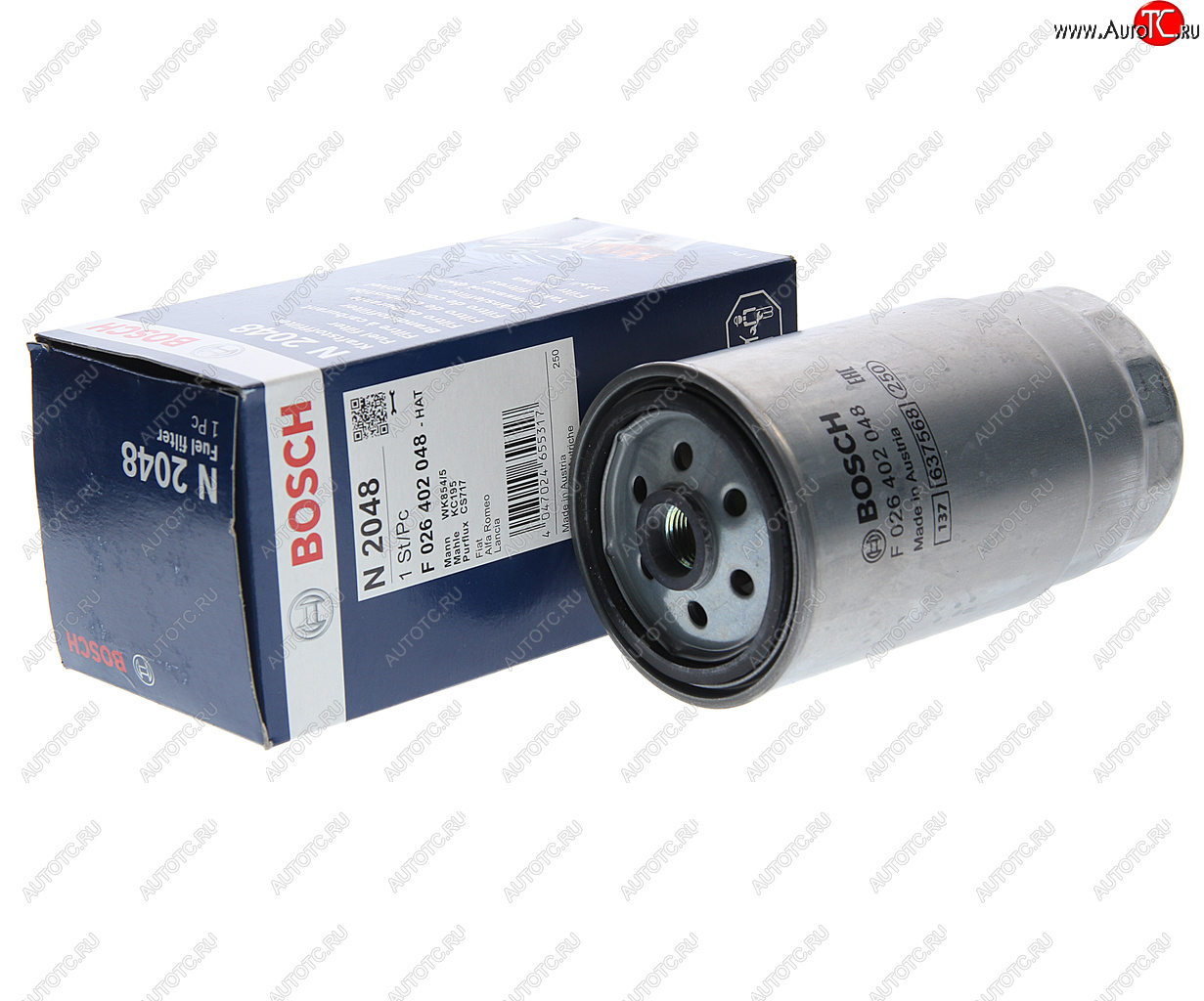 Фильтр топливный HYUNDAI Verna,Getz,Starex H-1,Matrix,Santa Fe (дв.В4CB) (CRDI) BOSCH BOSCH f026402048 f026402048