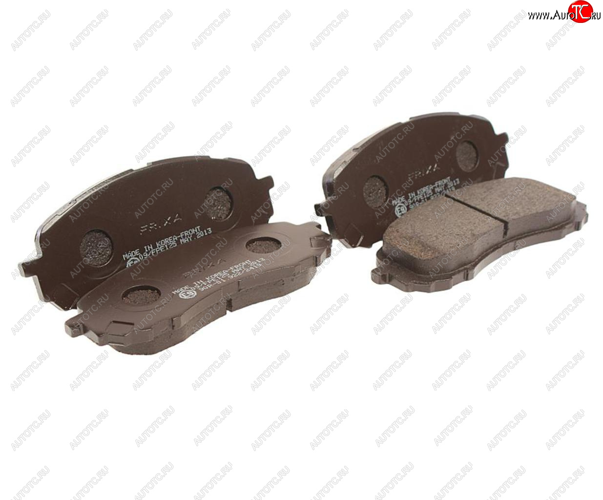 Колодки тормозные SUBARU Impreza (00-08) (1.5/2.0),Legacy (02-08) (2.0) передние (4шт.) FRIXA HANKOOK FRIXA fpe125 fpe125