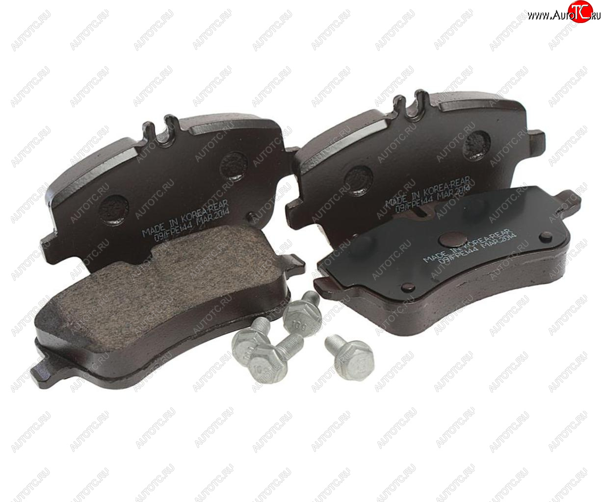 Колодки тормозные MERCEDES S (W203,209) (00-) передние (4шт.) FRIXA fpe144