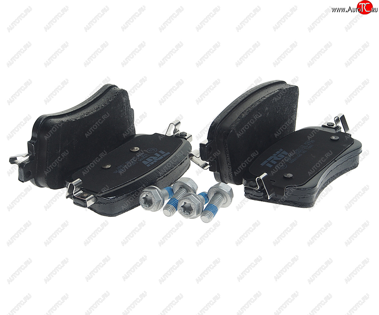 Колодки тормозные PEUGEOT Expert CITROEN Jumper (16-) задние (4шт.) TRW gdb2166