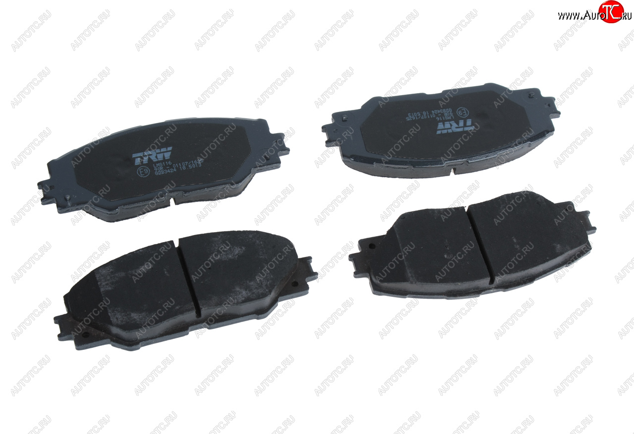 Колодки тормозные TOYOTA Auris (07-),Rav 4 (09-,13-) передние (4шт.) TRW gdb3424