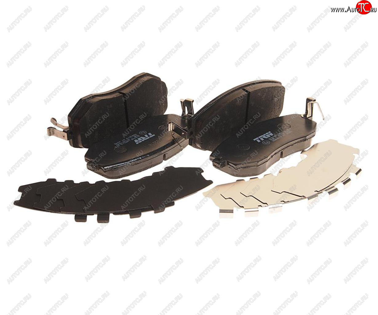 Колодки тормозные SUBARU Forester (08-),Impreza (08-),XV (12-) передние (4шт.) TRW gdb3519