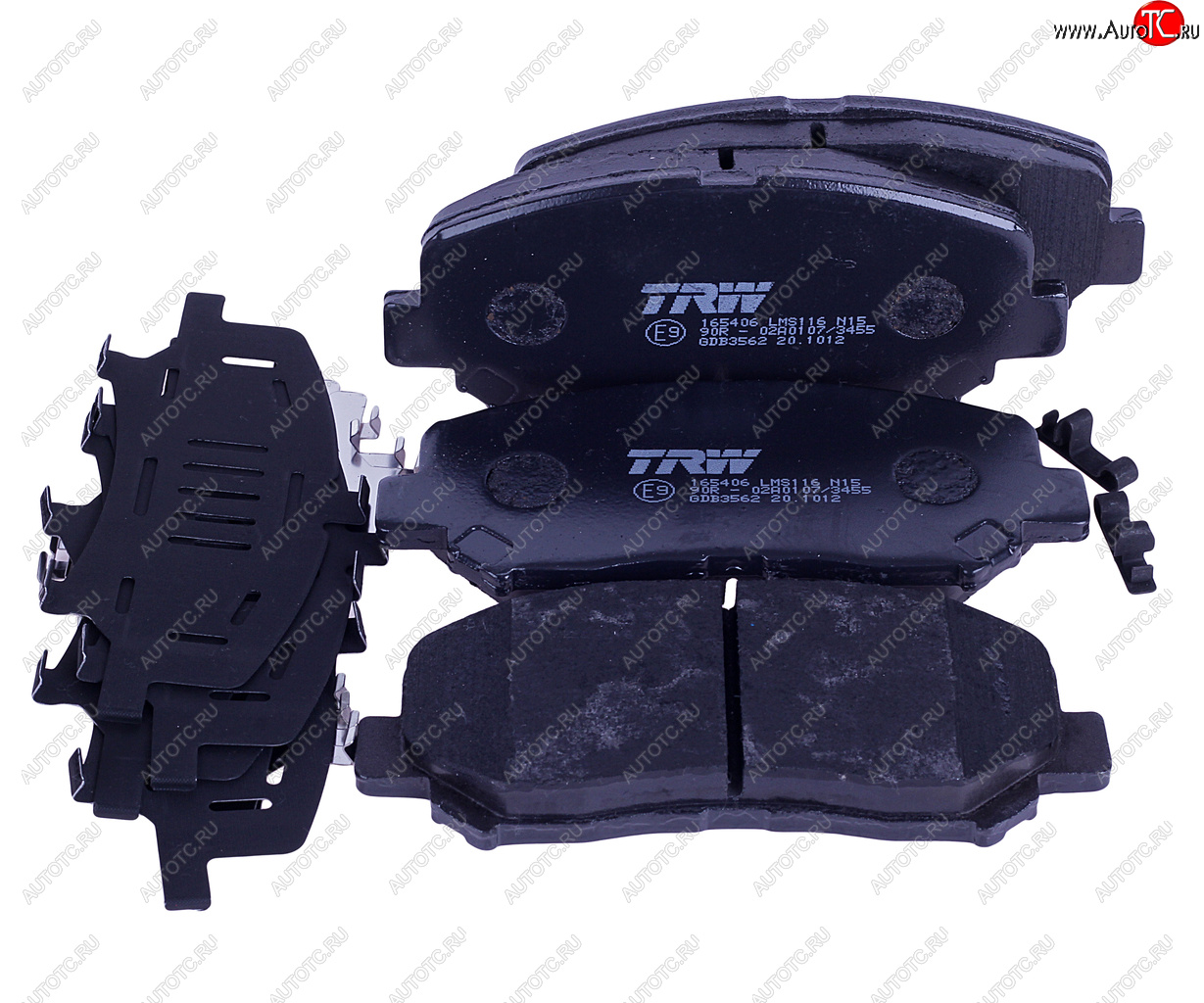 Колодки тормозные MAZDA CX-5 (11-) передние (4шт.) TRW gdb3562