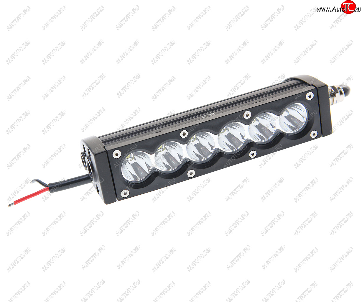 Балка светодиодная 1224V 30W (6 светодиодов) 180х46х74мм (дальний свет) однорядная LED LT gr-23030s