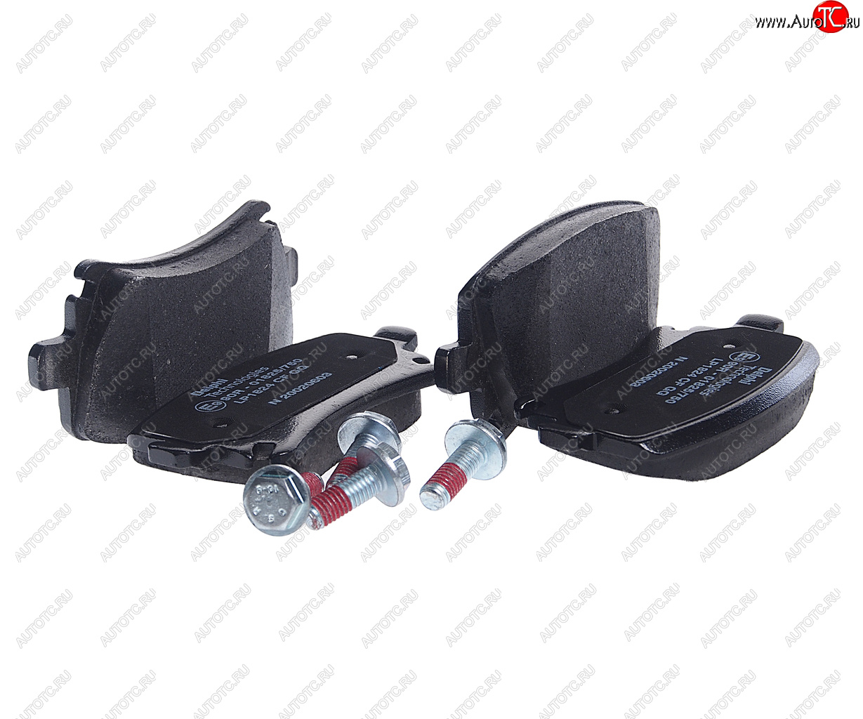 Колодки тормозные VW Golf,Touran AUDI A3,A6 SKODA Octavia задние (4шт.) DELPHI lp1824