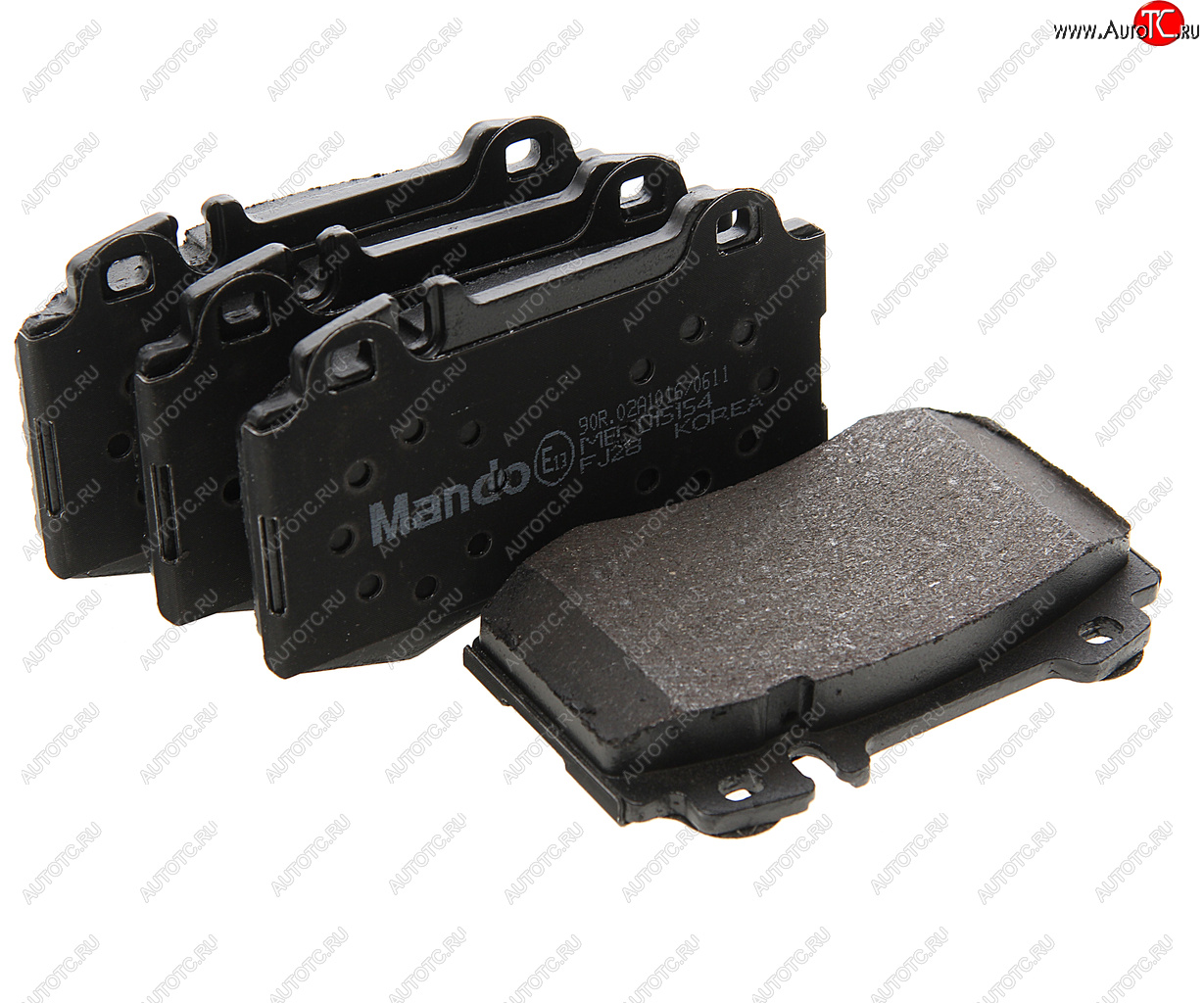 Колодки тормозные MERCEDES W163 (98-05),W220 (98-05),W129 передние (4шт.) MANDO MANDO mbf015154 mbf015154