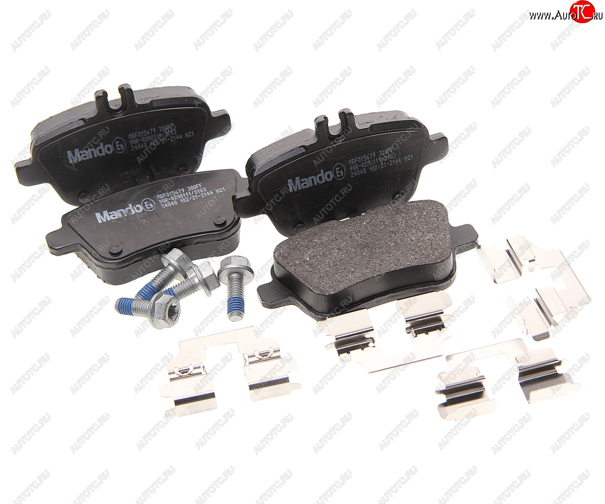 Колодки тормозные MERCEDES A (W176) (12-),B (W246) (11-) задние (4шт.) MANDO MANDO mbf015679 mbf015679