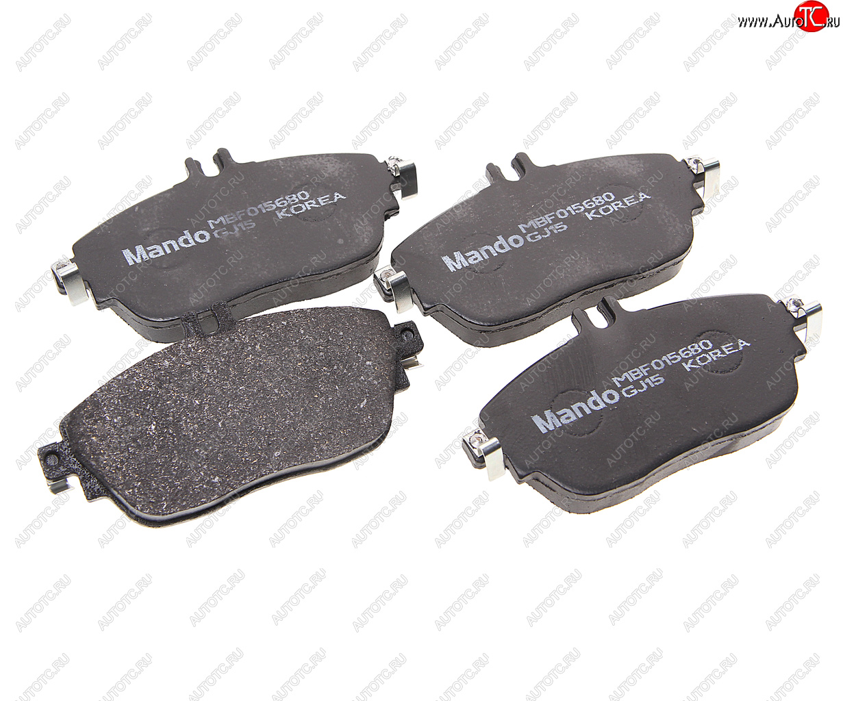 Колодки тормозные MERCEDES A (W176),B (W246),CLA (13-) передние (4шт.) MANDO mbf015680