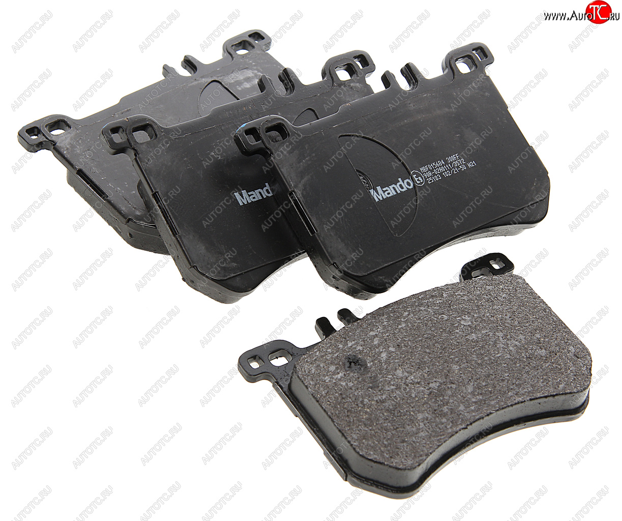 Колодки тормозные MERCEDES S (W222) (13-) передние (4шт.) MANDO MANDO mbf015684 mbf015684