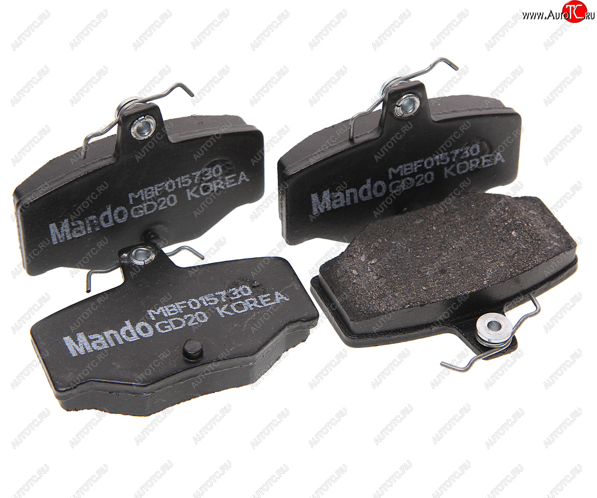 Колодки тормозные NISSAN Almera N16E,Primera P11,WP10 задние (4шт.) MANDO MANDO mbf015730 mbf015730