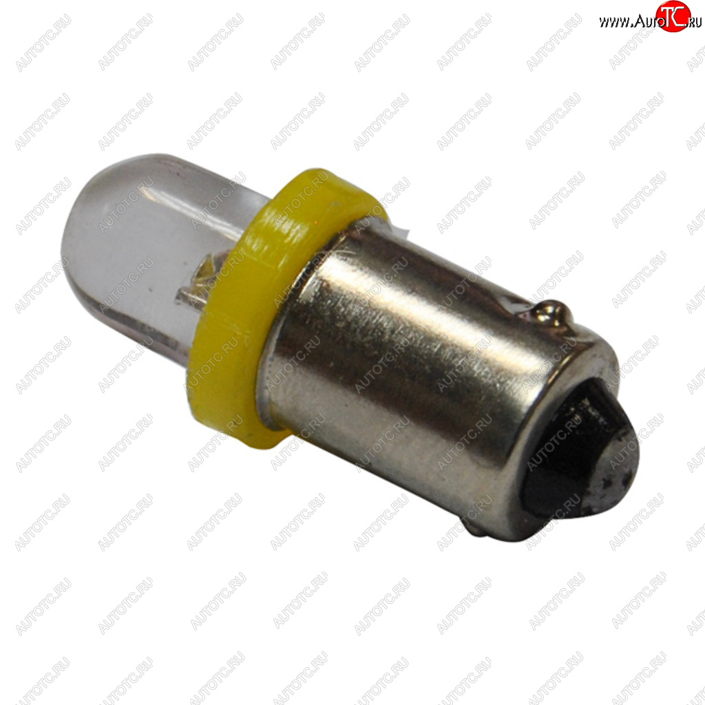 Лампа светодиодная 12V T4W BA9s Round Yellow MEGA ELECTRIC me-0406y