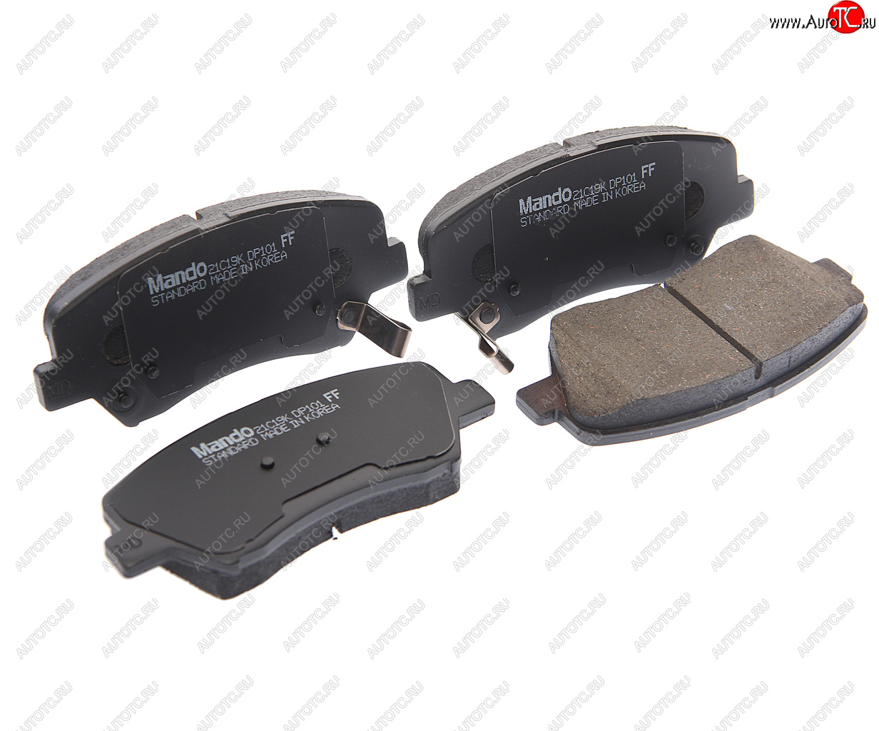 Колодки тормозные HYUNDAI Elantra (11-),i30 (11-) KIA Ceed (12-) передние (4шт.) (R15) MANDO mph47ns