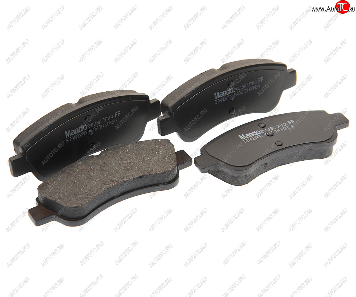 Колодки тормозные PEUGEOT Partner,207,307,1007 CITROEN C4,Berlingo передние (4шт.) MANDO MANDO mpp05 mpp05