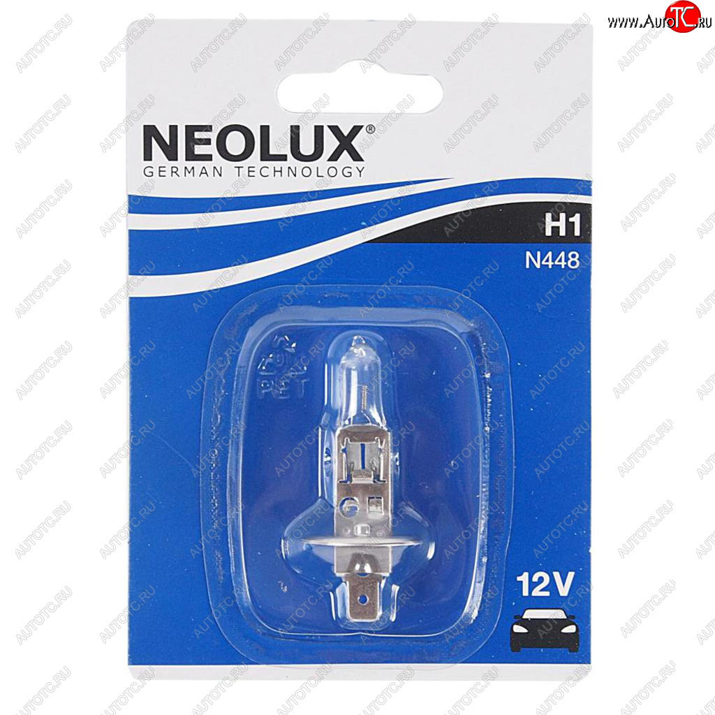 Лампа 12V H1 55W P14.5s 3200K 1550лм блистер (1шт.) Standard NEOLUX n448-01b