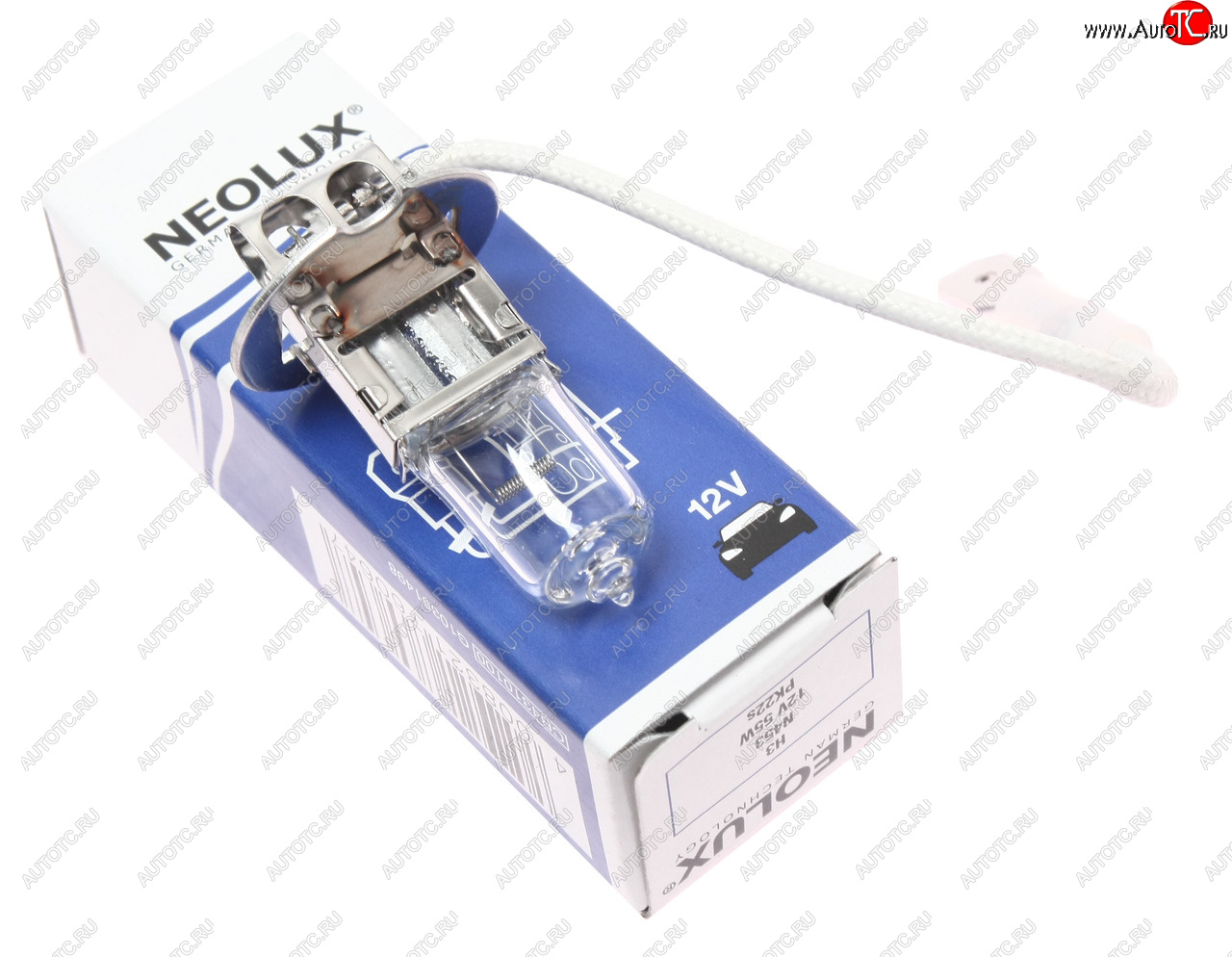 Лампа 12V H3 55W PK22s 3200K 1450лм Standard NEOLUX n453