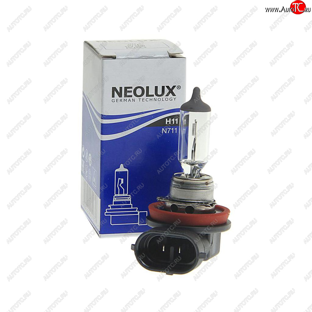 Лампа 12V H11 55W PGJ19-2 3200K 1350лм Standard NEOLUX n711