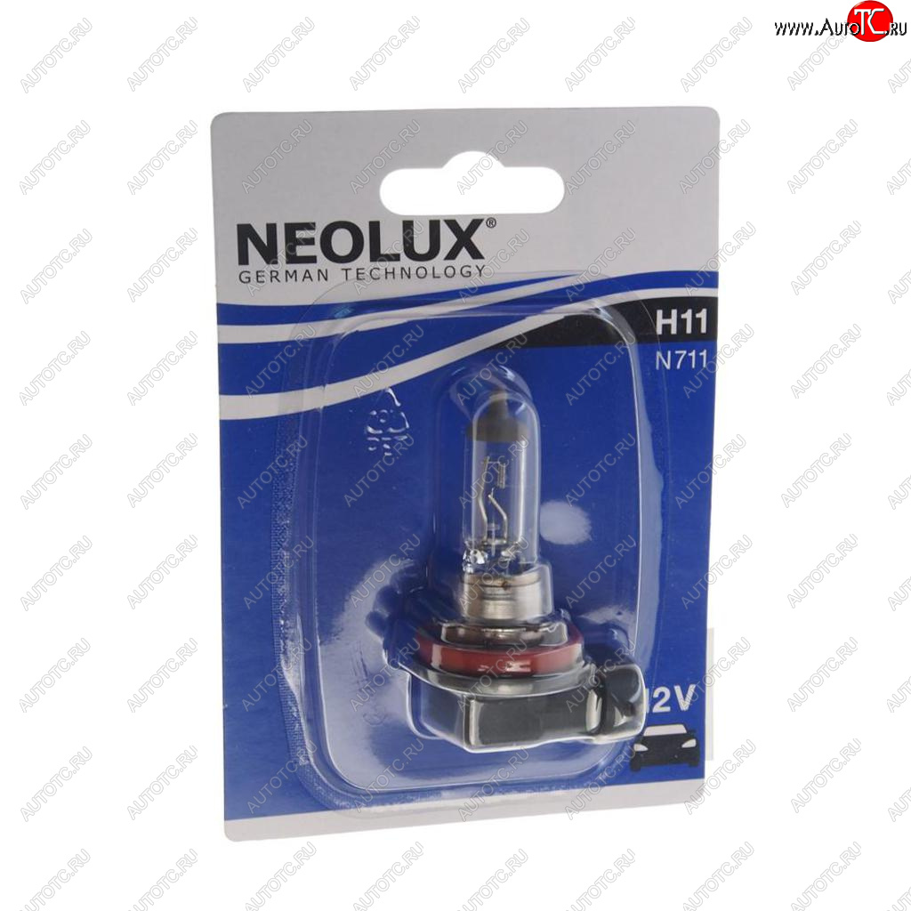 Лампа 12V H11 55W PGJ19-2 3200K 1350лм блистер (1шт.) Standard NEOLUX n711-01b