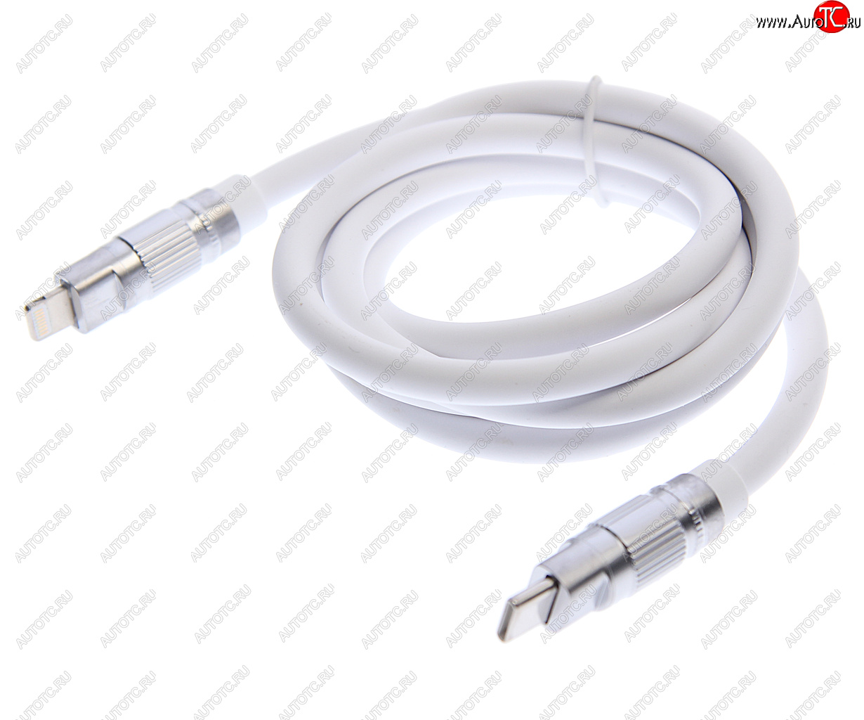 Кабель iPhone (5-)-USB Type C 1.2м белый XO nb-q228a white