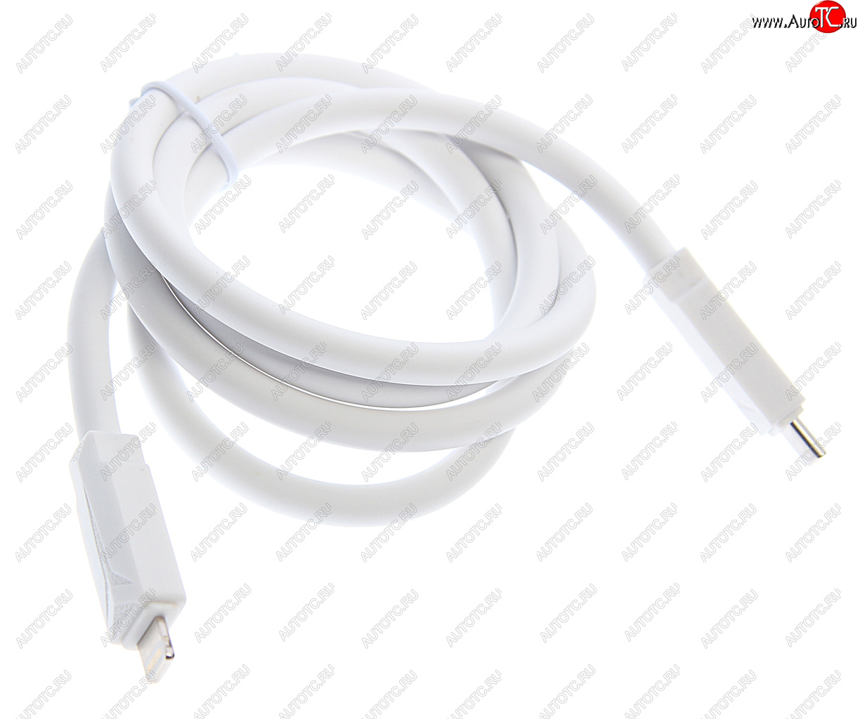 Кабель iPhone (5-)-USB Type C 1м белый XO nbq233a white