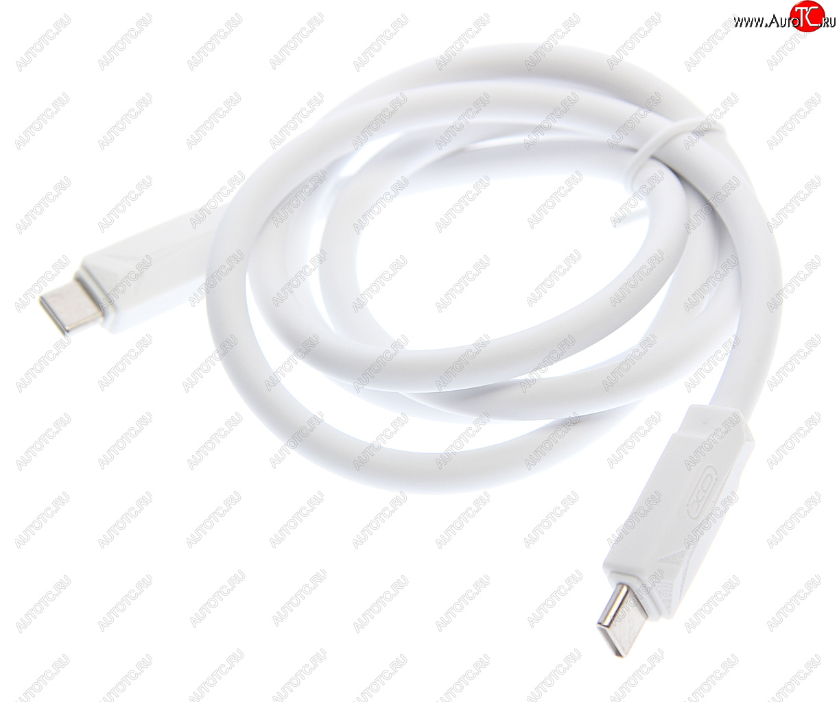 Кабель USB Type C-USB Type C 1м белый XO nbq233b white