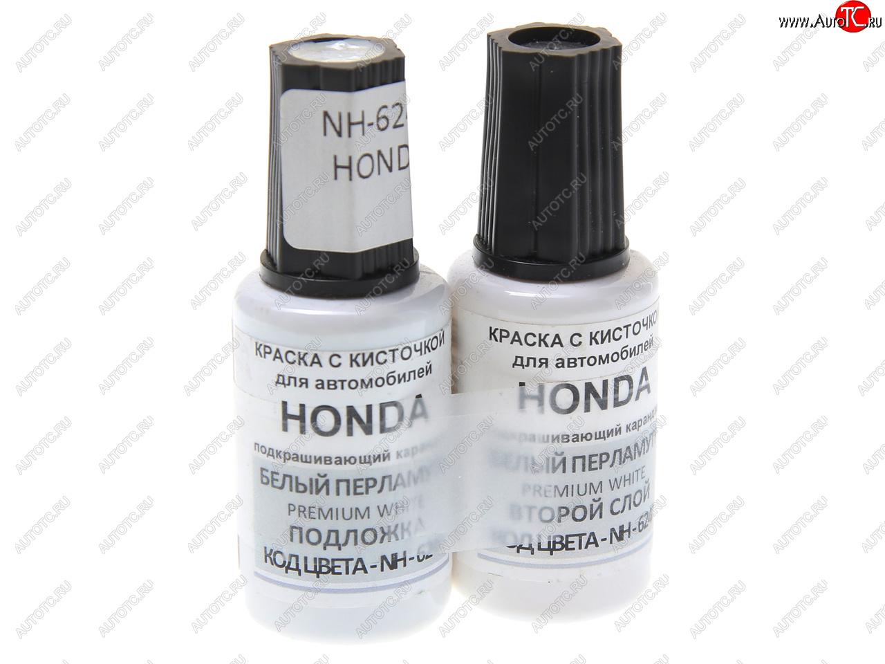 Краска с кистью 20мл HONDA NH-624P 2-х компонентная PODKRASKA nh-624p