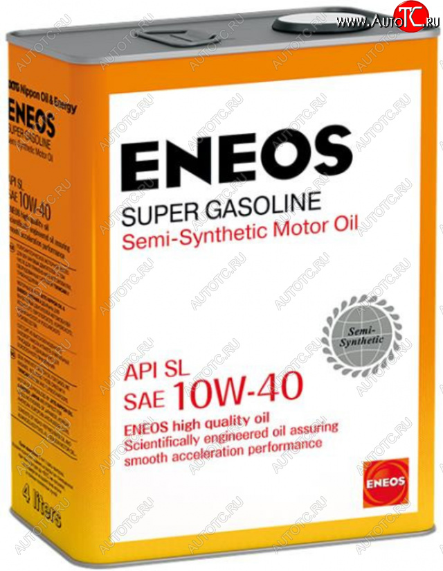 Масло моторное SUPER SL 10W40 псинт.4л ENEOS oil1357