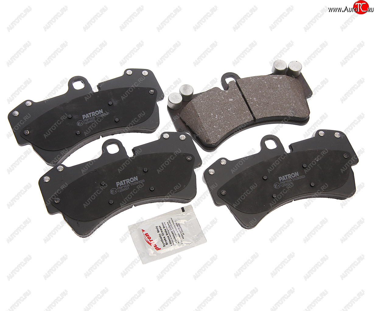 Колодки тормозные VW Touareg (02-10) AUDI Q7 (06-10) PORSCHE Cayenne (02-10) передние (4шт.) PATRON pbp1626