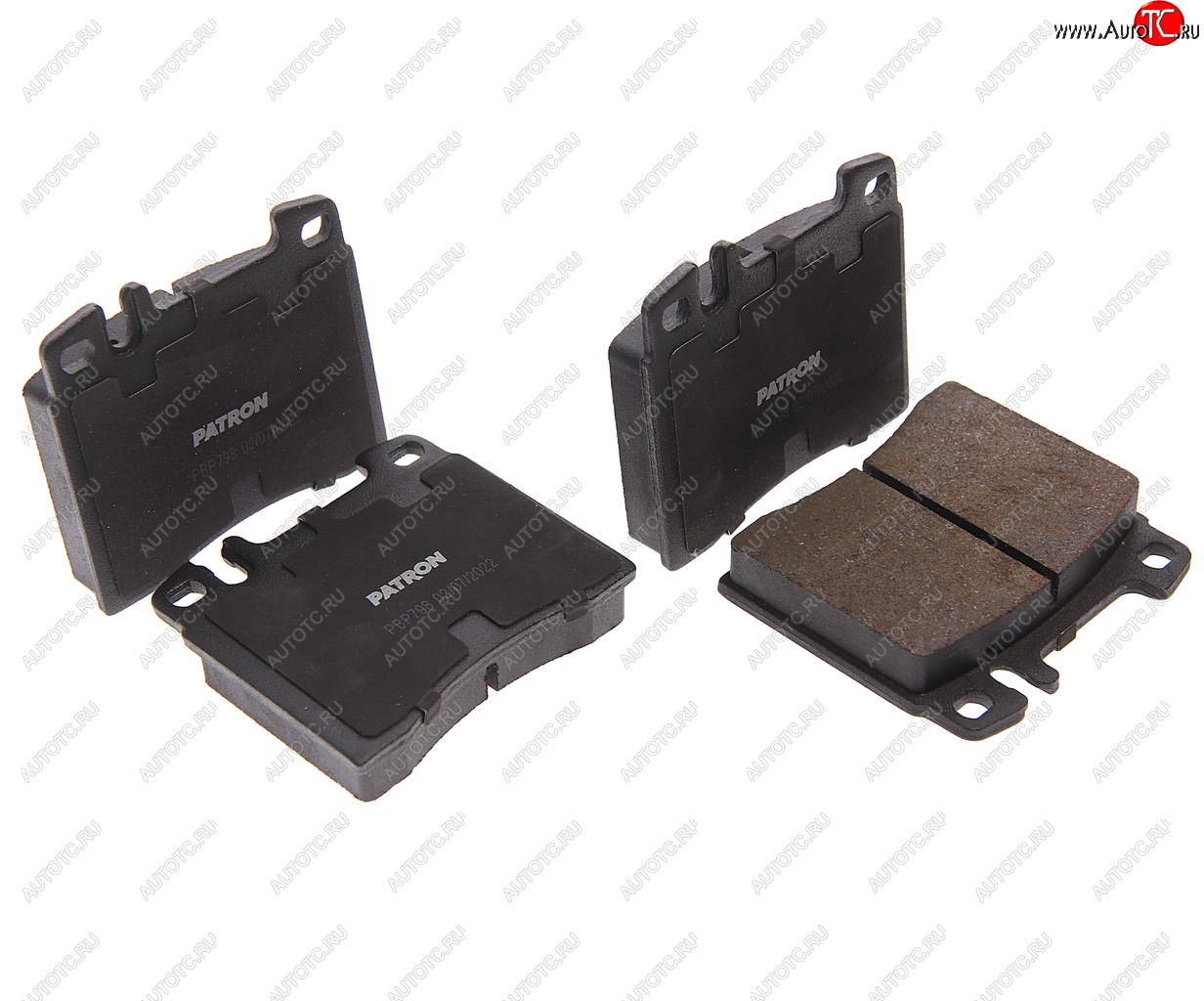 Колодки тормозные MERCEDES S (W140) (91-98) (3.0/3.2) передние (4шт.) PATRON PATRON pbp798 pbp798